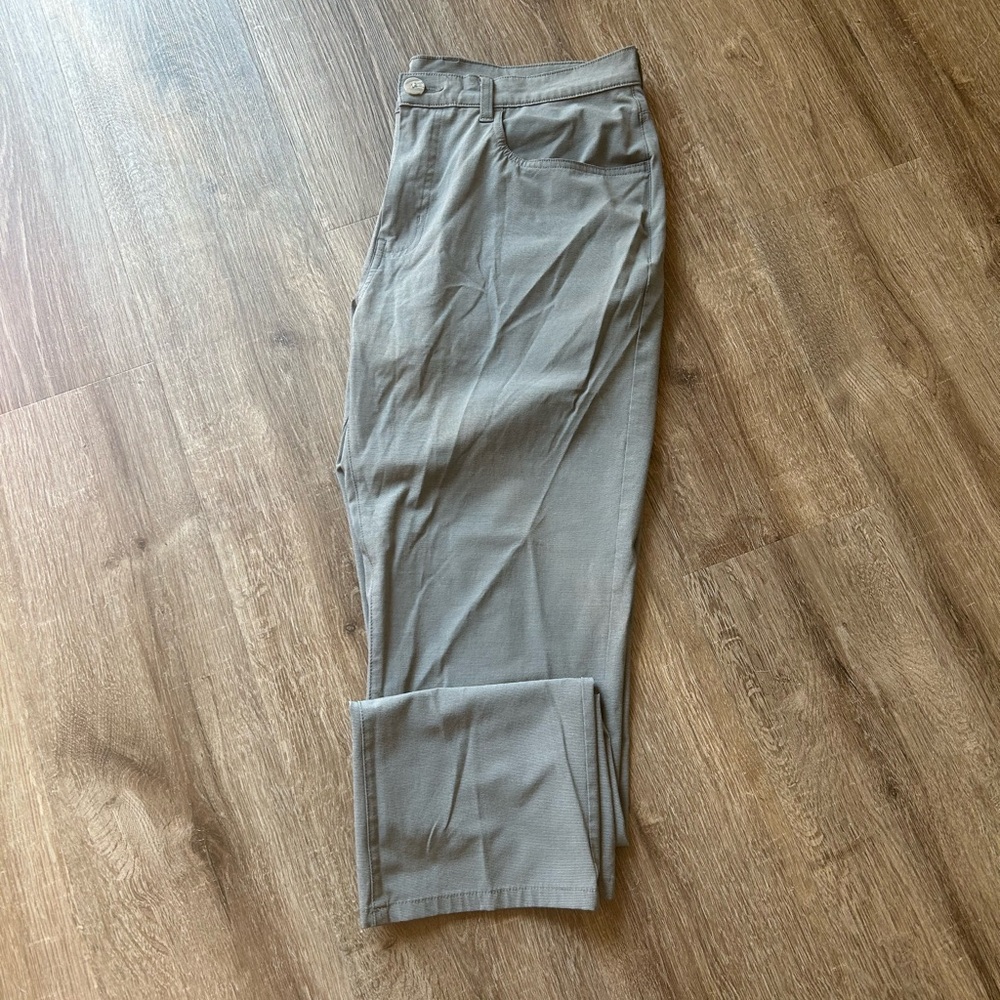 PGA Tour Men's Gray Chinos